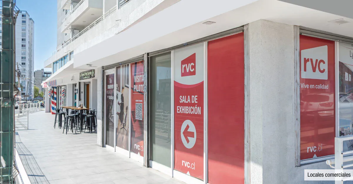 Sala de exhibición de RVC en los locales del Edificio Lynch